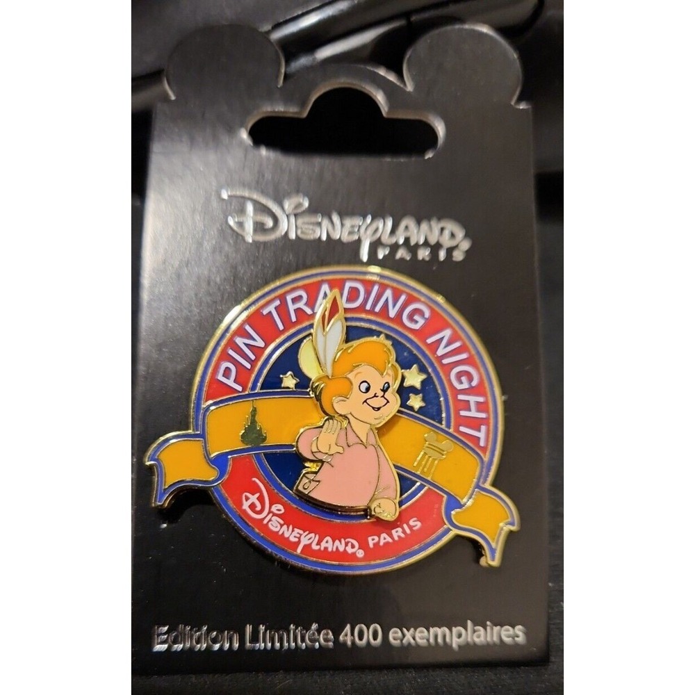 Peter Pan Michael Trading Night PTN DLP DLRP Paris LE 400 Disney Pin 133187